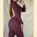 MERLOT JUMPSUIT
