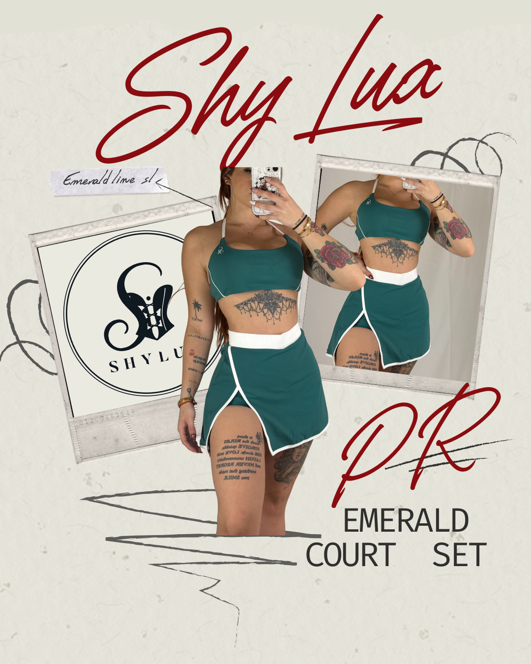 Emerald court set