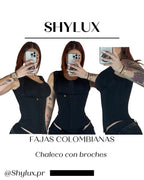 CHALECO CON BROCHES
